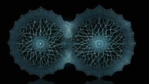 Representação visual da tecnologia da informação transformando o setor público, com foco em eficiência e transparência.