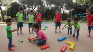 Crianças sorrindo e brincando em um ambiente seguro, representando os direitos garantidos pelo ECA