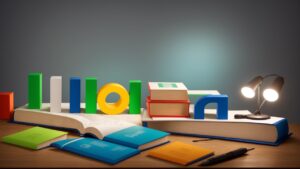 Imagem mostrando um livro aberto com referências ABNT formatadas, destacando a importância da padronização e da credibilidade acadêmica