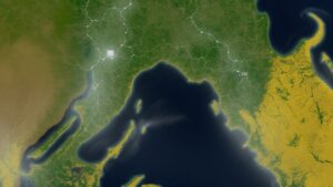 Gráfico mostrando o financiamento da educação básica no Brasil, com foco no salário-educação e seus impactos.