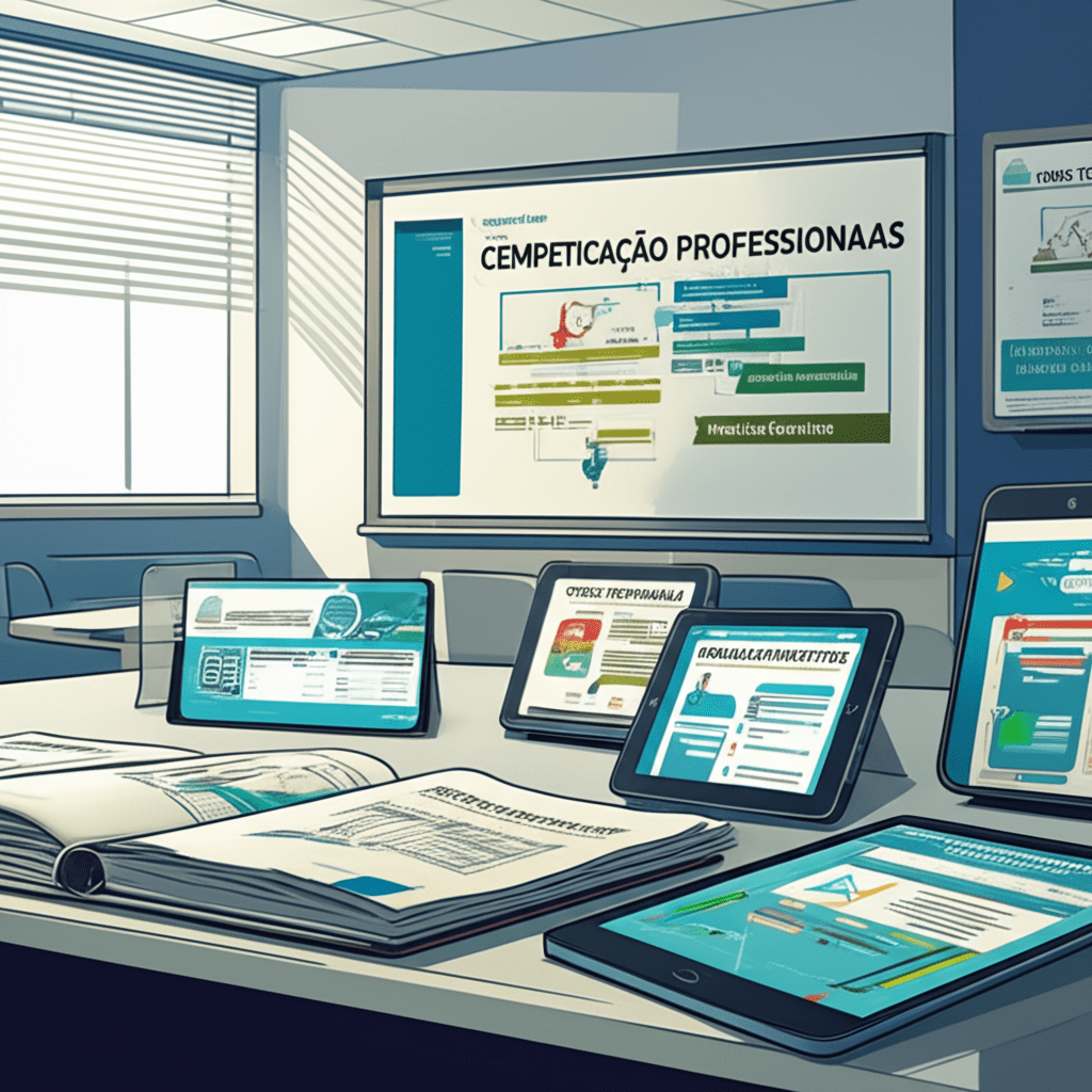 Representação visual da educação profissional e tecnológica brasileira com foco nas diretrizes CNE CP 2021 e organização curricular por competências