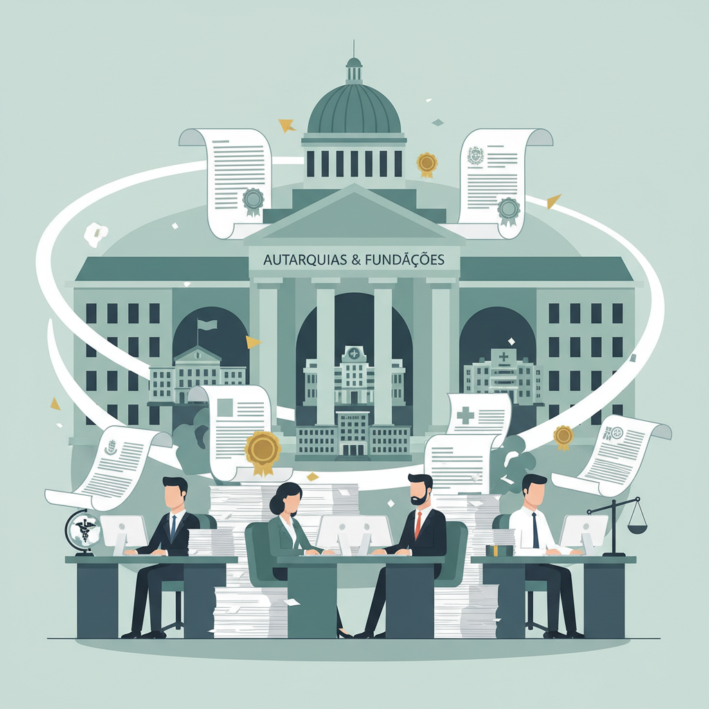 Imagem ilustrativa sobre servidores públicos de autarquias e fundações municipais