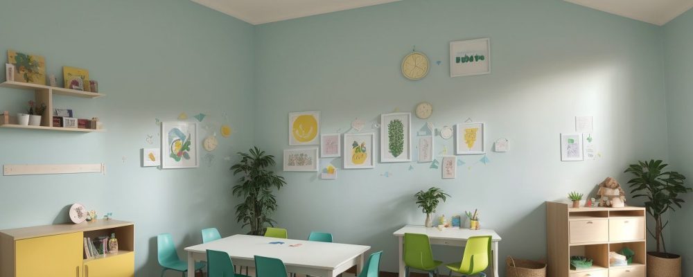 Professores de educação infantil em ambiente escolar moderno simbolizando valorização pelo PL 2387/23