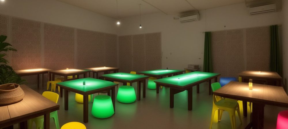 Estudantes participando de atividades interativas em sala de aula, explorando a importância da literatura na escola