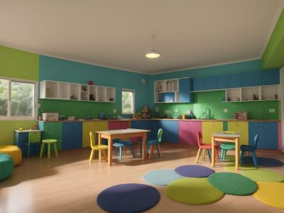 Crianças se divertindo em atividades lúdicas, explorando aprendizagens na educação infantil com cooperatividade.