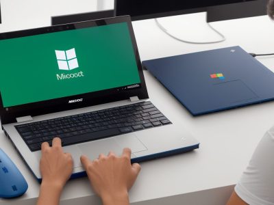 Ilustração mostrando uma tela de computador exibindo código ASP, com o logo da Microsoft, representando o desenvolvimento de aplicações web dinâmicas e interativas.