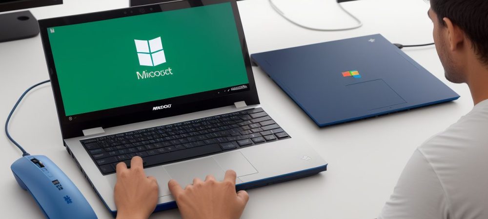 Ilustração mostrando uma tela de computador exibindo código ASP, com o logo da Microsoft, representando o desenvolvimento de aplicações web dinâmicas e interativas.