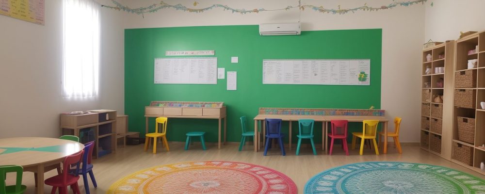 Ambiente de aprendizagem inclusivo com recursos visuais e jogos educativos para dificuldades de aprendizagem