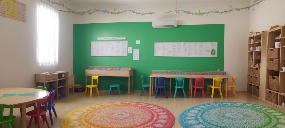 Ambiente de aprendizagem inclusivo com recursos visuais e jogos educativos para dificuldades de aprendizagem