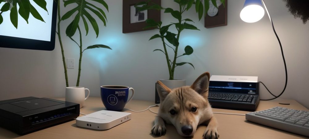 Deficientes visuais utilizando tecnologias assistivas em um ambiente de trabalho inclusivo e acessível, promovendo a inclusão