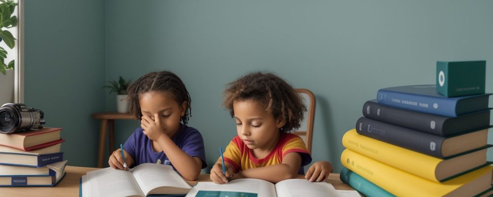 Imagem ilustrativa sobre acessibilidade visual, mostrando recursos e tecnologias assistivas para deficientes visuais em ambiente educacional e profissional.