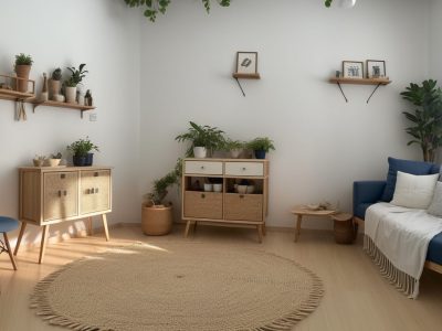 Imagem mostrando ferramentas e adaptações para atividades de vida diária para cegos, como utensílios de cozinha e banheiro acessíveis.