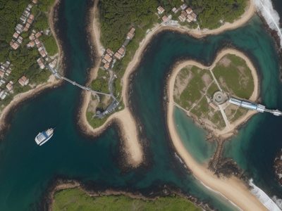 Representação visual do princípio da indisponibilidade do interesse público, com bens públicos protegidos e a administração atuando em prol da coletividade