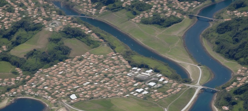 Imagem de uma pessoa representando um síndico profissional, organizando documentos financeiros e interagindo com moradores, simbolizando a gestão de condomínios e o curso de administração.
