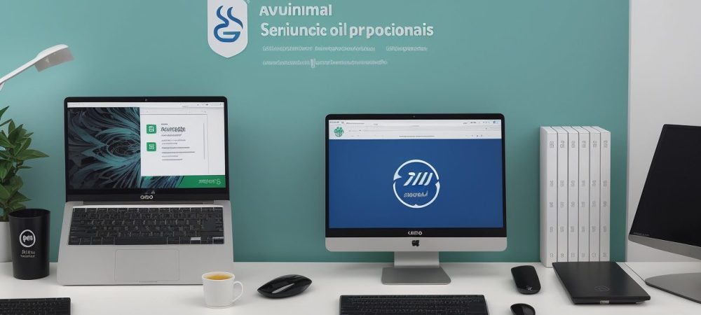 Imagem de um servidor público estudando em curso online de administração de empresas para melhorar a gestão.
