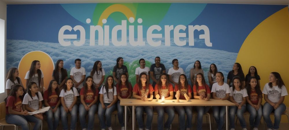 Imagem de adolescentes em um ambiente escolar, focando em estratégias de intervenção e apoio ao desenvolvimento emocional e social.