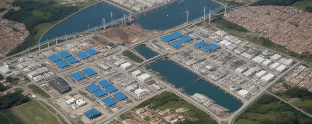 Representação visual de técnicas de agrimensura sendo aplicadas em projetos de georreferenciamento e topografia no setor público.