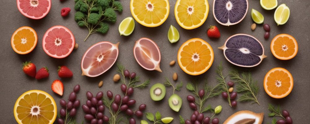 Crianças se alimentando de forma saudável em um refeitório escolar, com refeições nutritivas e coloridas, promovendo o Programa Nacional de Alimentação Escolar (PNAE).