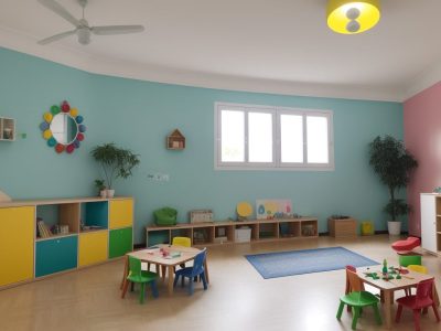 Crianças em um ambiente Montessori, explorando materiais educativos e promovendo a autonomia e o aprendizado