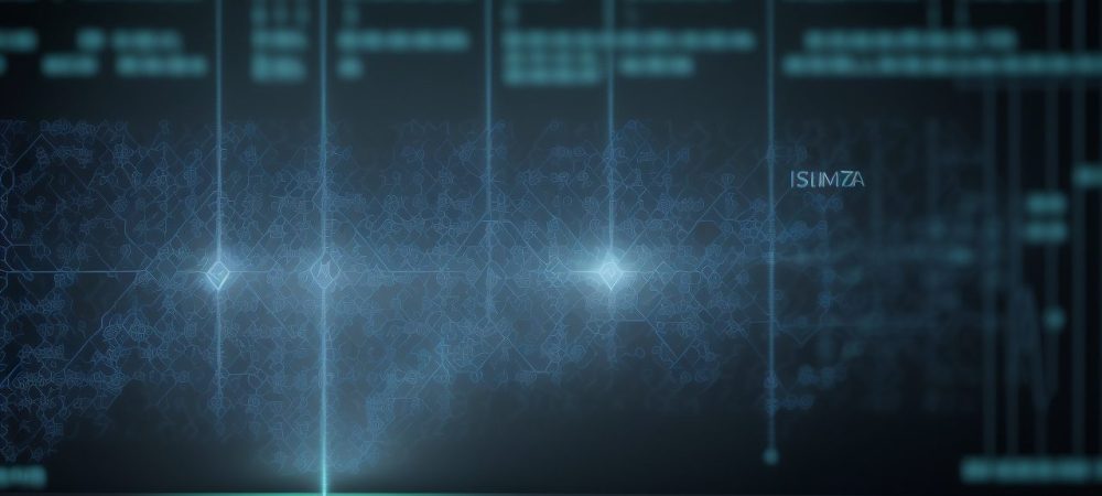 Imagem mostrando um servidor público estudando em um curso online de Análise de Sistemas, com gráficos e dados relacionados ao setor público.