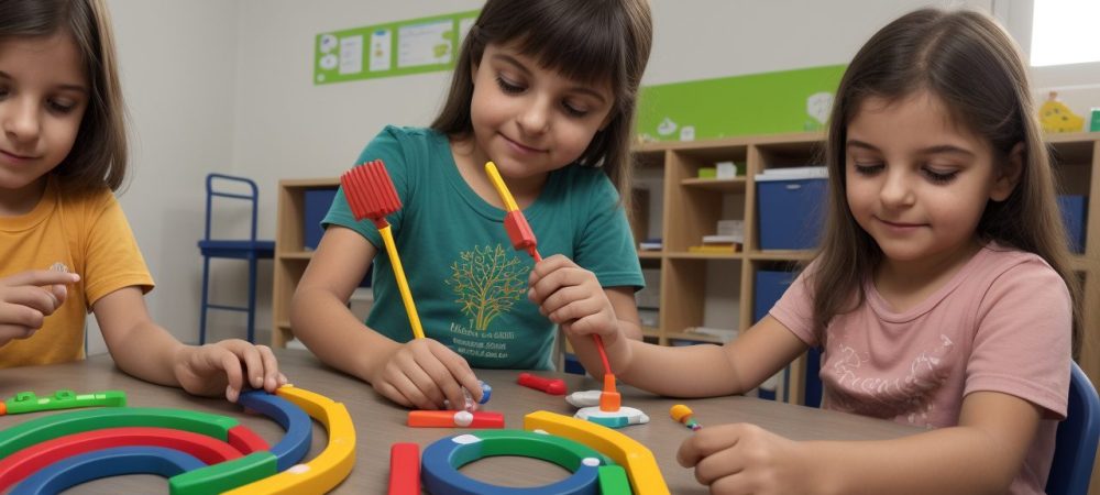 Imagem ilustrando a análise do comportamento aplicada ao autismo, com foco em cursos e resultados positivos.