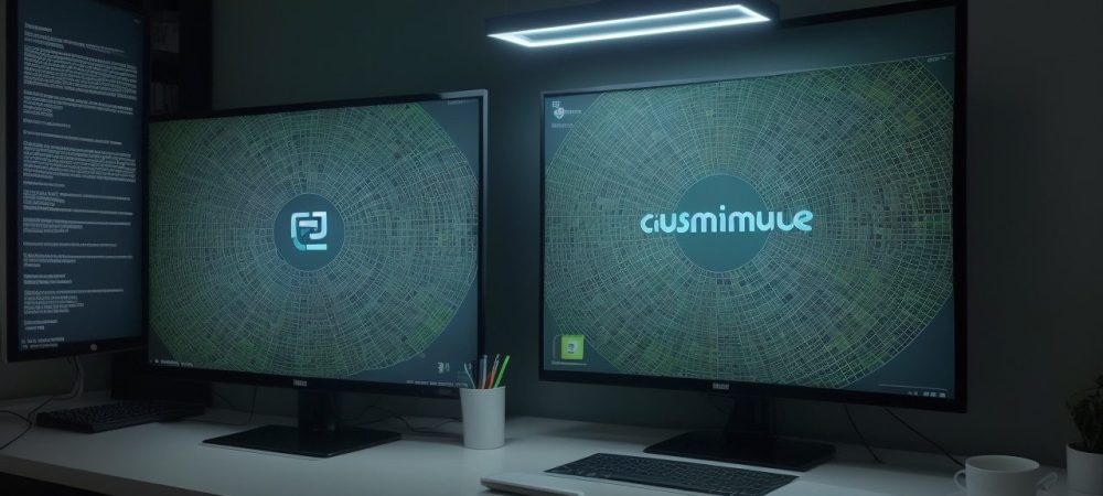 Imagem de um profissional no serviço público estudando antropologia cultural e se preparando para um curso online, focando em políticas públicas e inclusão social.