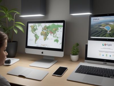 Representação visual de como aplicar a LGPD em empresas, destacando a importância de um curso online para conformidade.