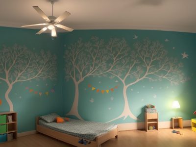 Sala de aula interativa com ferramentas educacionais para alunos com dificuldades de aprendizagem