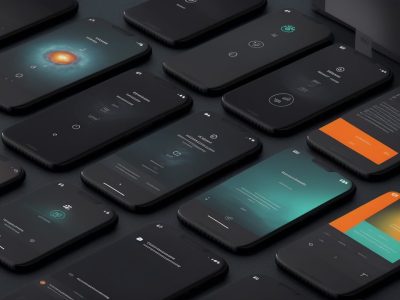 Tela de um celular com dicas de edição de vídeo, mostrando um curso online e aplicativos