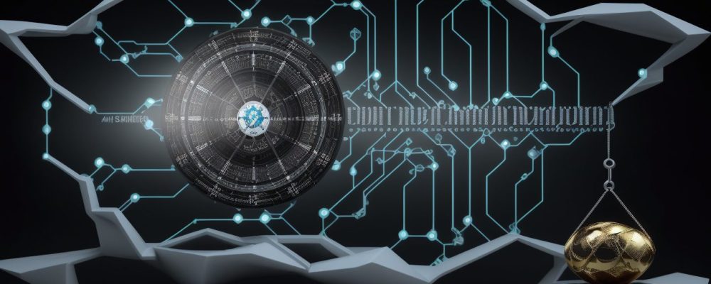 Representação visual da arbitragem extrajudicial com árbitro e partes em negociação, simbolizando a flexibilidade e eficiência na resolução de conflitos.