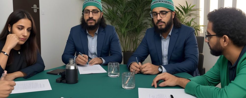 Imagem representando arbitragem extrajudicial em ação, com foco em eficiência e resolução de conflitos no setor público.