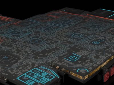 Imagem mostrando um Arduino Uno em um projeto de automação residencial, com um LED aceso e componentes eletrônicos.