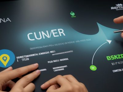Representação visual de excelência no atendimento ao público, focando em comunicação clara e atendimento humanizado