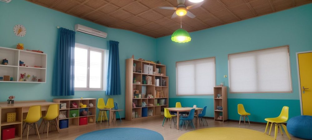 Professor e alunos em sala de aula, utilizando atividades dinâmicas e inovadoras para o ensino de espanhol, com foco em planejamento e formação.