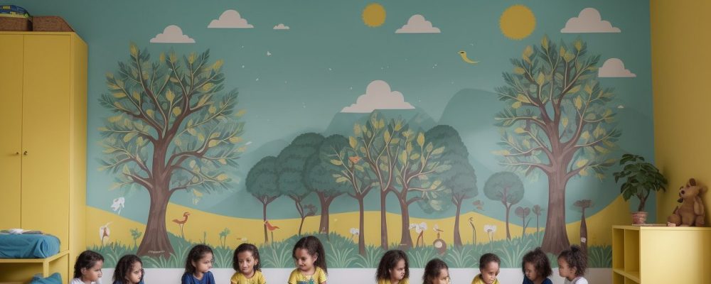 Crianças participando de atividades lúdicas sobre a Proclamação da República em sala de aula, com jogos e dramatizações