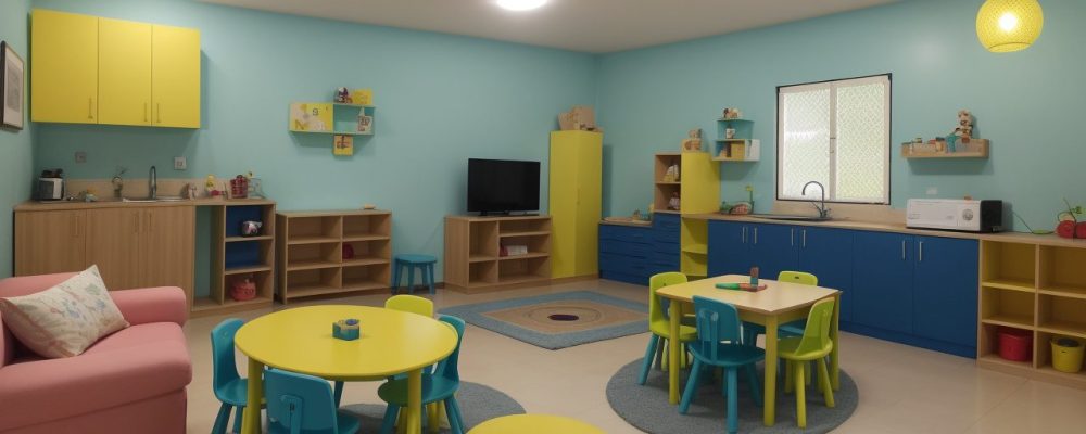 Crianças engajadas em atividades lúdicas de matemática em uma sala de aula