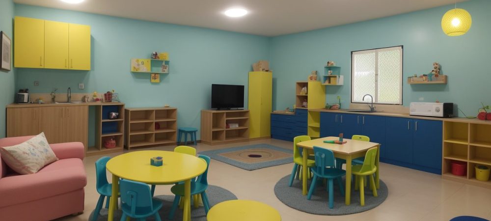 Crianças engajadas em atividades lúdicas de matemática em uma sala de aula