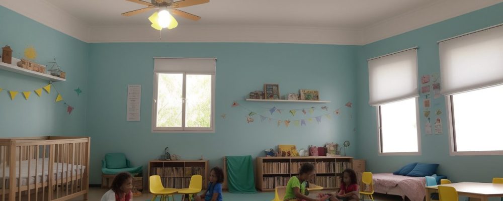 Crianças envolvidas em atividades lúdicas em sala de aula, promovendo o aprendizado divertido e o desenvolvimento infantil.