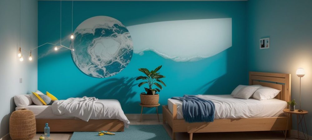 Sala de aula com alunos realizando atividades práticas de ciências com entusiasmo e materiais simples.