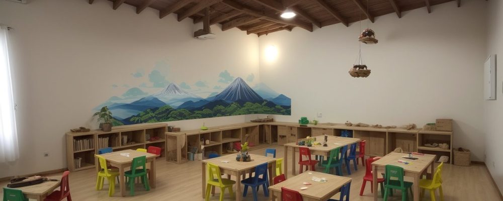 Crianças realizando experimentos práticos e atividades de ciências no ensino fundamental, com foco em projetos e aprendizado divertido.