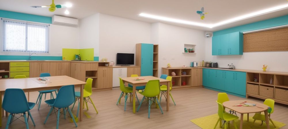 Sala de aula moderna com estudantes aplicando metodologias ativas no currículo de matemática