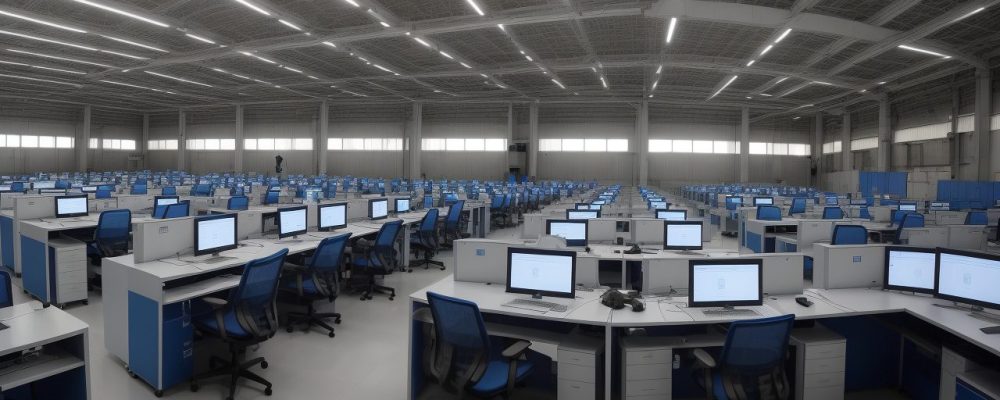 Auditor Líder ISO analisa documentos e processos em um escritório moderno, simbolizando eficiência e transformação na gestão pública.