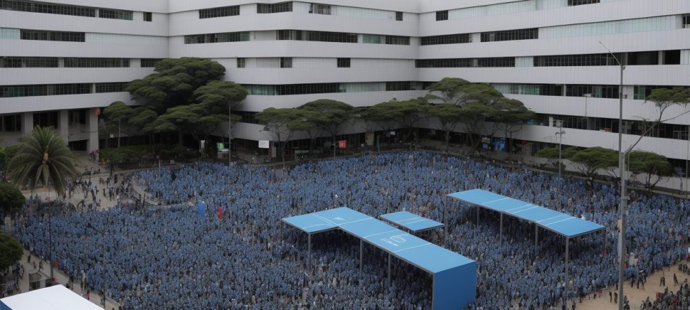 Auditoria tributária sendo aplicada no setor público, com foco em análise de documentos e otimização de processos fiscais.
