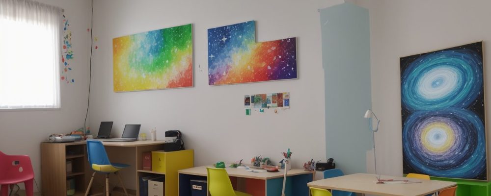 Educadores explorando aulas de arte online com técnicas de pintura e desenho, inspirando criatividade e engajamento.