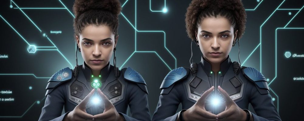 Representação visual de sistemas supervisórios SCADA e automação industrial impactando o setor público, com foco em eficiência e inovação.