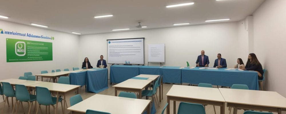 Auxiliar de serviços gerais em ambiente de trabalho, demonstrando as funções e importância do curso para o mercado