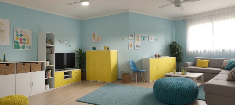 Imagem mostrando diferentes métodos de avaliação educacional em sala de aula, incluindo avaliação formativa e somativa, com alunos interagindo e usando ferramentas tecnológicas