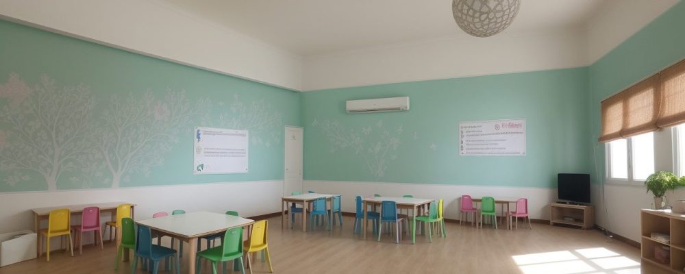 Imagem mostrando uma sala de aula com professor e alunos discutindo os tipos de avaliação educacional, com foco em avaliação formativa e somativa.