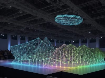 Representação visual da avaliação de desempenho por competências, mostrando uma equipe engajada em um ambiente de trabalho colaborativo, com foco em competências e desenvolvimento.