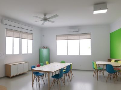 Alunos em sala de aula discutindo métodos de avaliação formativa e somativa em educação física, com foco no processo de ensino-aprendizagem